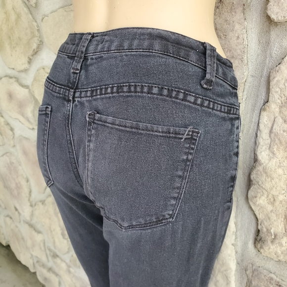 FOREVER 21 | Washed Black Skinny Jeans - Picture 6 of 8